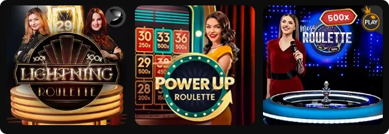 Roulette options at b online casino